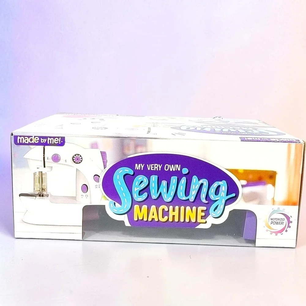 Made By Me My Very Own Sewing Machine Kids Beginner Craft Motorized Toy Kit NIB